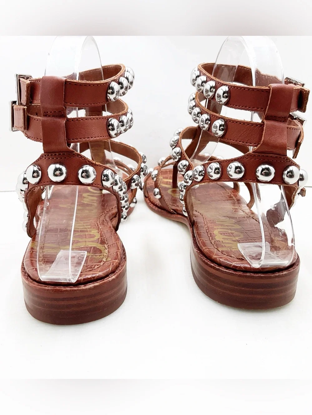 {Sam Edelman} Eavan Studded Gladiator Sandals - Picture 14 of 16